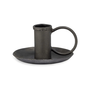 Nkuku Amri Iron Black Candlestick